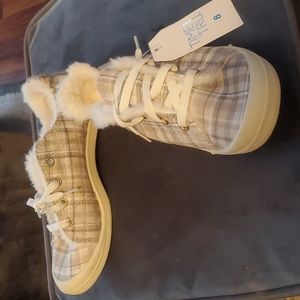 Time and Tru plaid sneakers